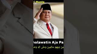 Download lagu Pak Prabowo Bersholawat mp3