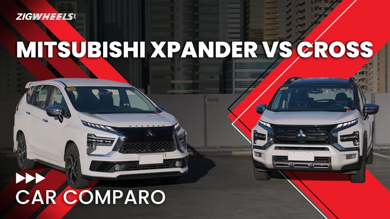 2024 Mitsubishi Xpander Cross vs Xpander Comparo | Zigwheels.Ph