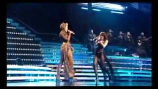Kylie Minogue Feat. Dannii and Bono- Kids [Showgirl Homecoming Tour]