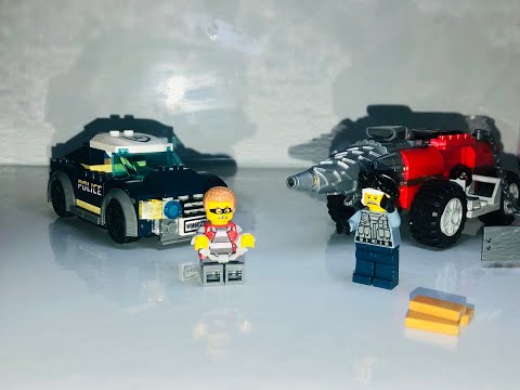 Lego elite police driller chase 60273 speed build | Brick fun