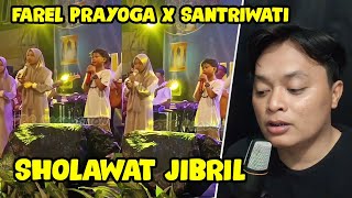 Download lagu MERINDING!! REAKSI FAREL PRAYOGA - SHOLAWAT JIBRIL BARENG SANTRIWATI (Ponpes DARUSALLAM) mp3