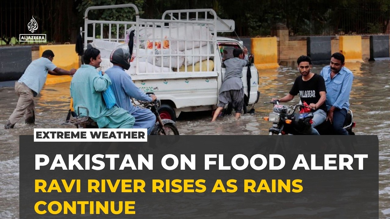 Pakistan on flood alert as monsoon rains swell Ravi River