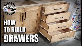 How To Build Drawers / Easy DIY Drawer Boxes