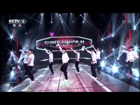 140412 CCTV1全球中文音樂榜上榜 SJ-M_Swing GB stage [Full HD]