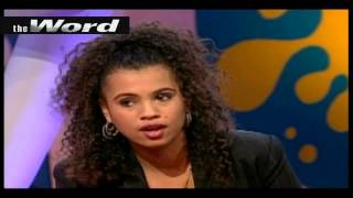 Neneh Cherry Interview and Singing Aint Gone Under Yet   The Word 301092