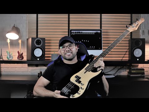 Preamp deOliveira #18 Como TURBINAR o Som do seu BAIXO ENCORE PJ  4 CORDAS