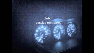 clutch - passive restraints