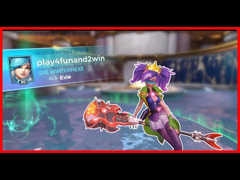 The Art of Evie ❄️🔥 | Ultimate Paladins Montage