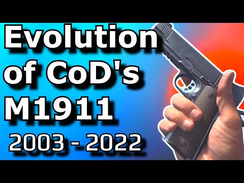 The Evolution of Call of Duty's 1911 | Every incarnation of the COD 1911