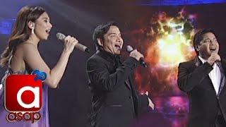 ASAP: Sarah G, Martin sing with OPM Icon Nonoy Zuñiga