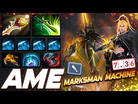 Ame Drow Ranger Marksman Machine - Dota 2 Pro Gameplay [Watch & Learn]