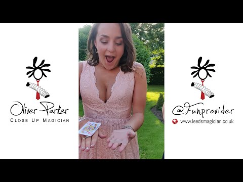 Close Up Magician - Oliver Parker video.