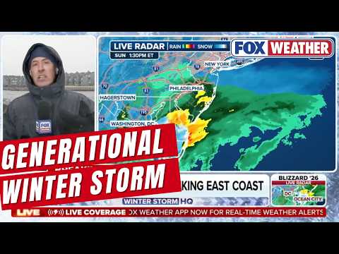 More Than 40 Million People Under a Blizzard Warning as Historic Winter Storm Slams the Northeast