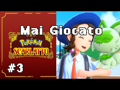Inizia L' Avventura! La Nostra Prima Cattura - Pokemon Scarlatto Gameplay ITA