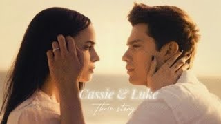 Cassie & Luke love story |dandelions| (PURPLE HEARTS) #sofiacarson #nicholasgalitzine #purplehearts