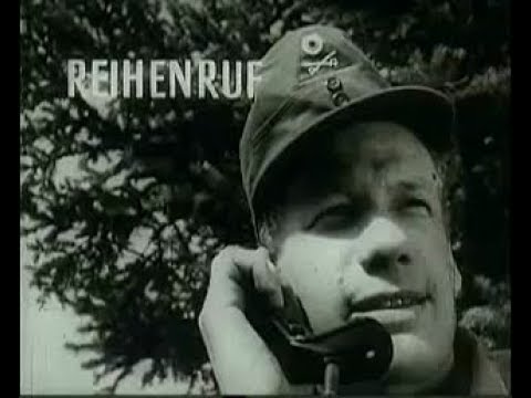 Bundeswehr Lehrfilm - "Funksprechverkehr im Heer" 1957 (Teil 1)