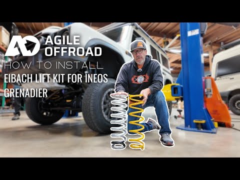 Installing Eibach Lift Kit on the INEOS Grenadier | Agile Offroad Tutorial
