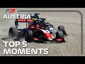 Top 5 Formula 3 Moments | 2021 Austrian Grand Prix