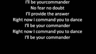 Kelly Rowland Ft. David Guetta - Commander (LYRICS)