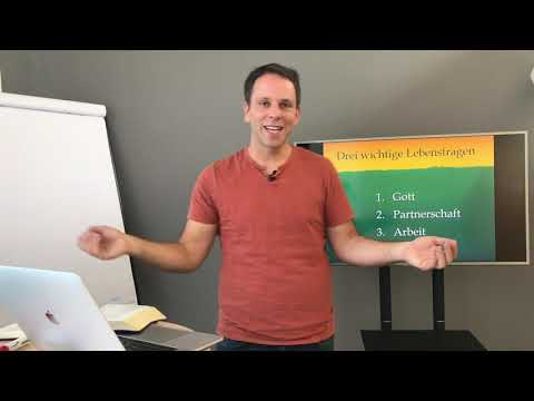 Deine Berufung Entdecken: #1 Drei wichtige Lebensfragen (Gernot Elsner/GOSPELTRIBE)