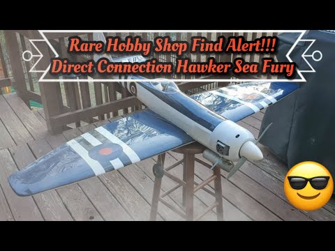 Direct Connection Hawker Sea Fury Review! Hobby Shop Find #1