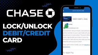 How to Lock/Unlock Credit/Debit Card Chase Bank | 2023