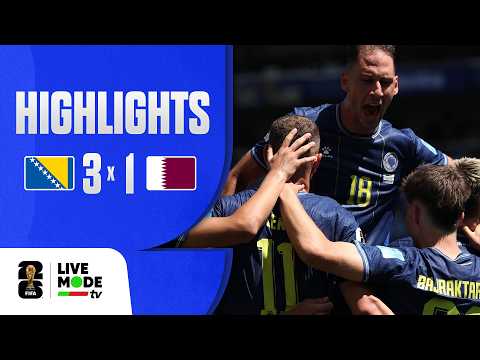 Bósnia 3-1 Catar (WC 2026)
