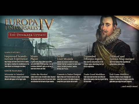 "The Denmark Update" - Patchnotes for Europa Universalis IV patch 1.19