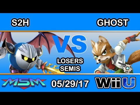 MSM 99 - CHG | S2H (Meta Knight) Vs. TES | Ghost (Fox) Losers Semis - Smash Wii U