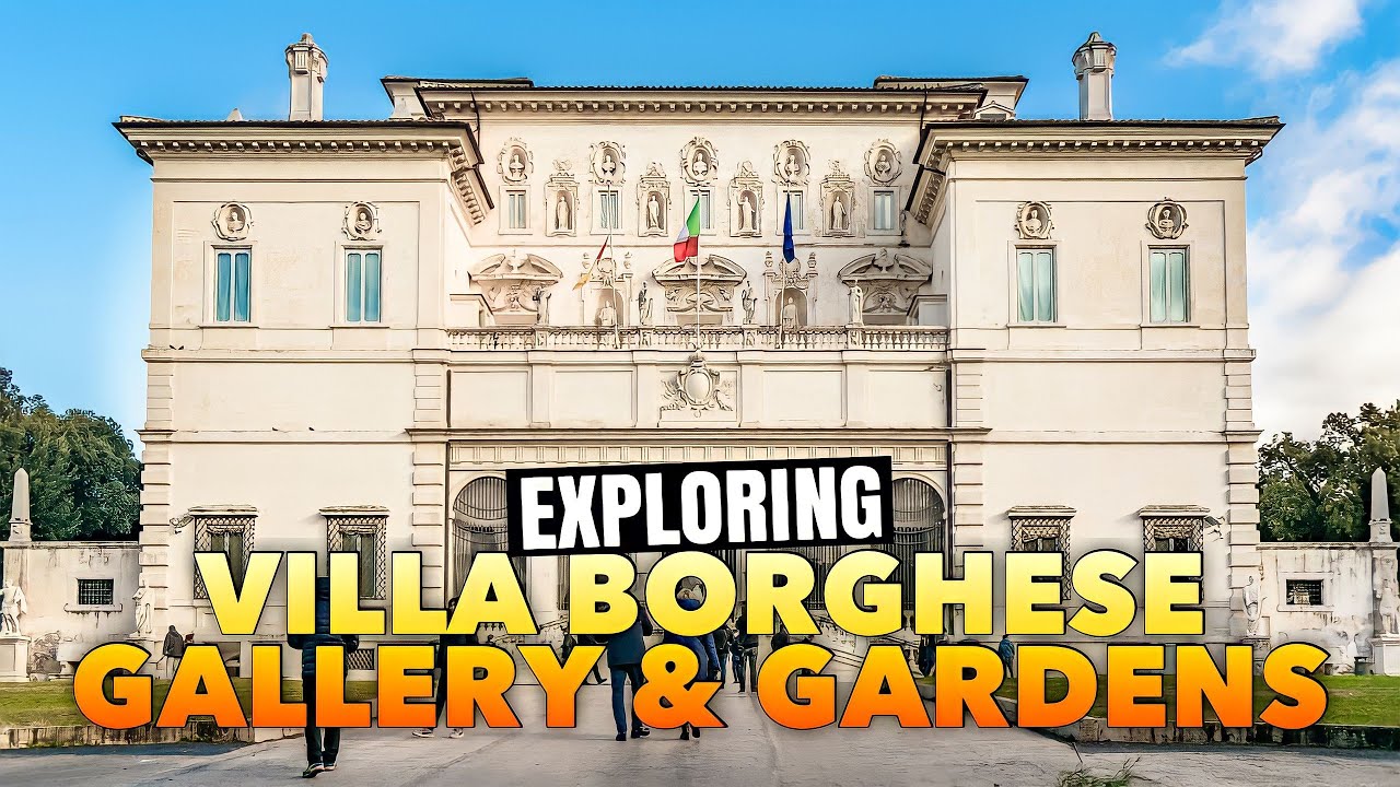 Immerse yourself in the captivating experience at Galleria Borghese.