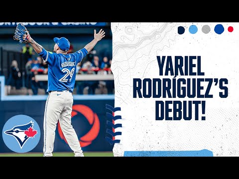 Yariel Rodríguez's Major League Debut!