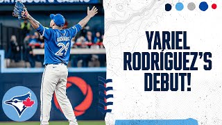 Yariel Rodríguez's Major League Debut!