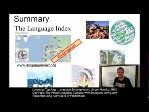 TYP113 - Language Endangerment