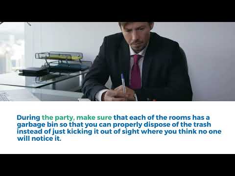 YouTube video about: How to protect carpet when having a party?