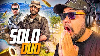 une PARTIE en SOLO vs DUO INSANE sur WARZONE !