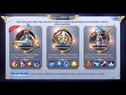 Campanha - Espaço Astral Elite!!! Saint Seiya Awakening - CDZ