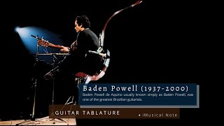 Guitar TAB - Baden Powell : Swimming Bossa Nova | Tutorial Sheet Lesson #iMn