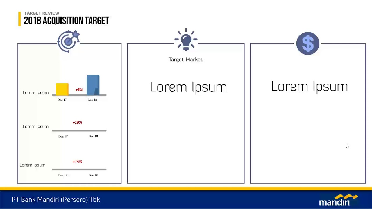 Mandiri Professional Powerpoint Presentation Model