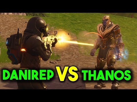 Mi primera partida con thanos - fortnite battle royale 