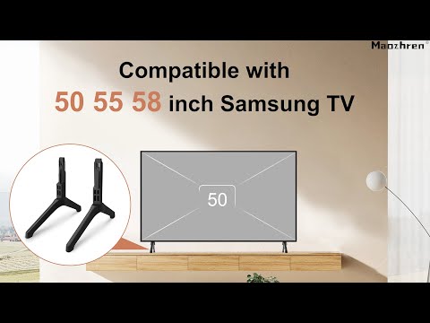 Maozhren | TV Legs for Samsung UN50TU7000 UN55TU7000 UN58TU7000 UN58TU7000FXZA UN55TU7000FXZA