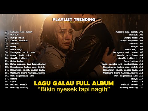 Lagu Galau Full Album 🤍🎧 Playlist Trending 2025 🌿Cover by Valovadinata | Mangu, Runtuh, Satu Bulan