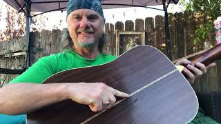 Video thumbnail for Martin Rich Robinson D-28 Review by Jimmy Leslie, Guitar Player Frets Editor by Jimmy Leslie