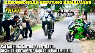 Download lagu THIS COUPLE'S ARROGANCE ENDED IN THEIR FEELING OF RIDING A TRAIL BIKE!! Look... mp3