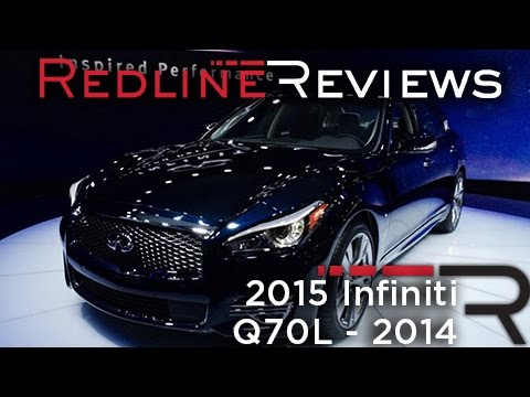 2015 Infiniti Q70L at New York Auto Show