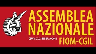 preview picture of video 'Relazione di Maurizio Landini all'Assemblea nazionale Fiom - Cervia 27 febbraio 2015'