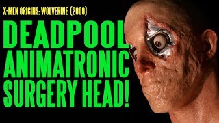 Deadpool Ryan Reynolds Surgery Head Make-Up Animatronics