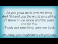 Aaron Tippin - Love Me Back Lyrics
