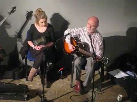 Willie Cummins singing with Crag Road. Kilkishen Nov 2014