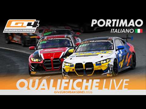 LIVE I Qualifiche I Portimão I GT4 European Series 2026 (Italiano)