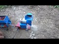 How To Make A Concrete Crusher Combined With Small Three Wheel Cement Mixer Works Well